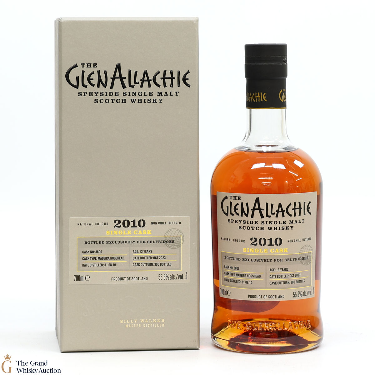 Glenallachie - 13 Year Old #3806 Single Madeira Hogshead - Selfridges Exclusive