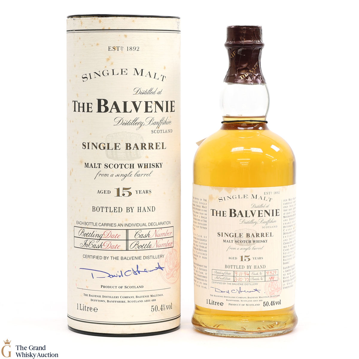 Balvenie - 15 Year Old 1977 Single Barrel #8829 (1L)