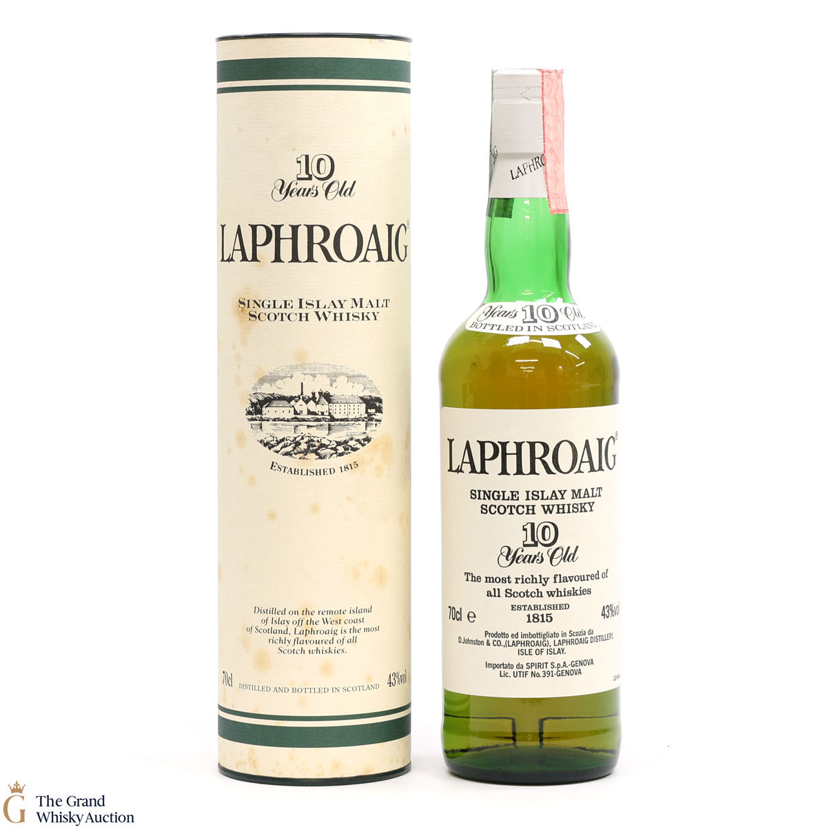 Laphroaig - 10 Year Old - Pre Royal Warrant 