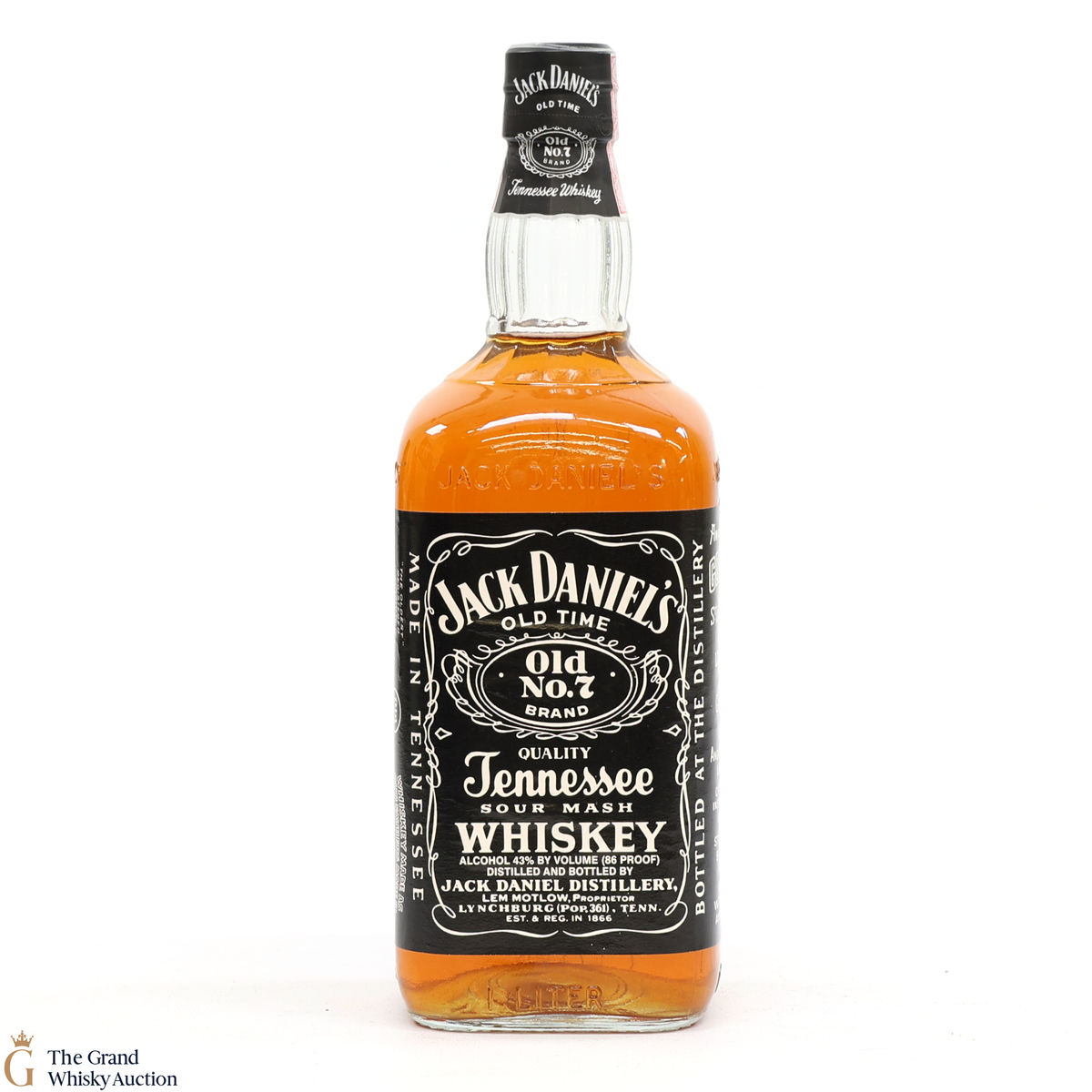 Jack Daniel's - Black Label Old No.7 - 1980s (1L)