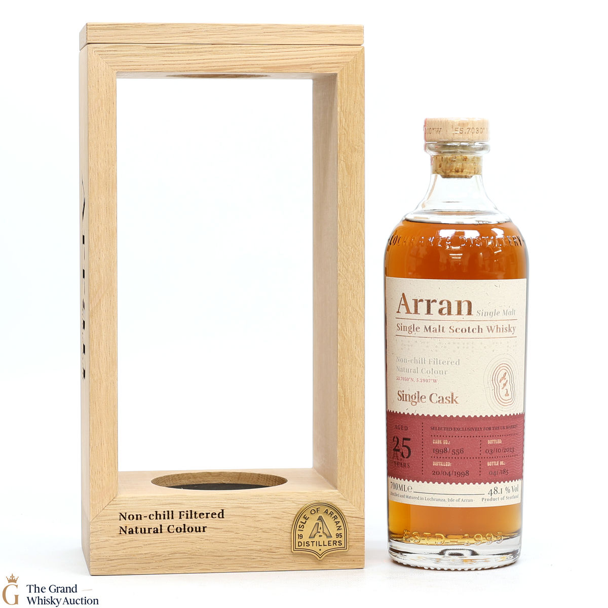 Arran - 25 Year Old Single Sherry Cask #1998/556 UK Exclusive 2023