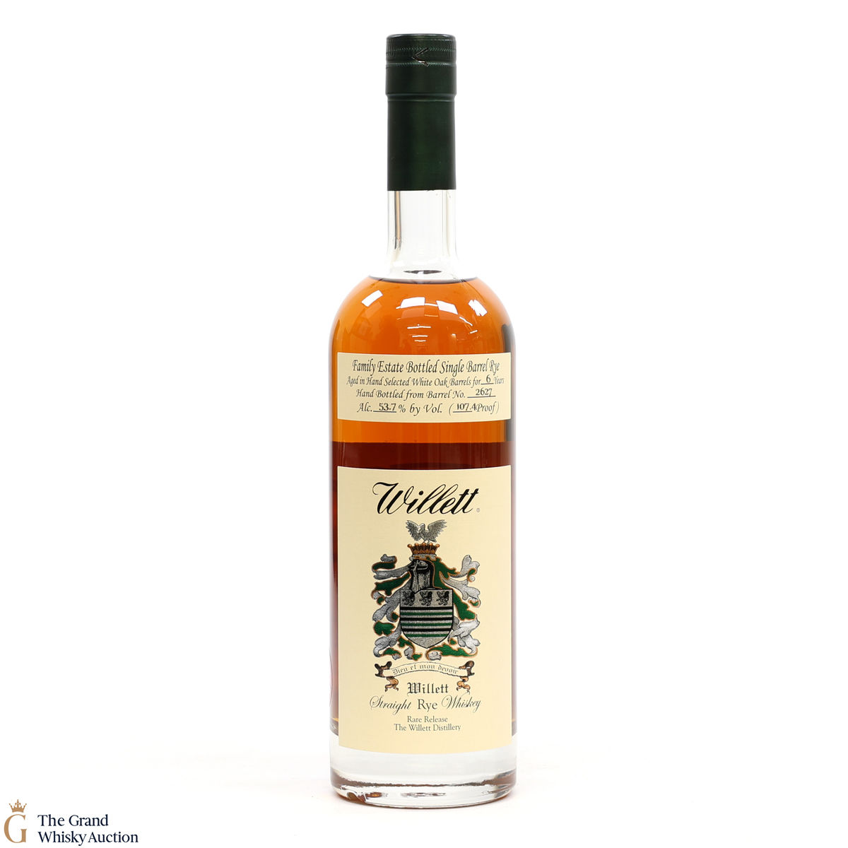 Willett Family Estate - 6 Year Old Single Barrel Rye #2627 - La Maison Du Whisky