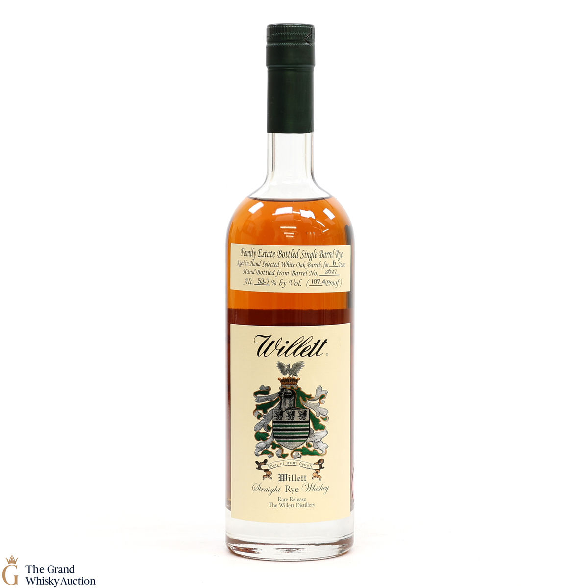 Willett Family Estate - 6 Year Old Single Barrel Rye #2627 - La Maison Du Whisky