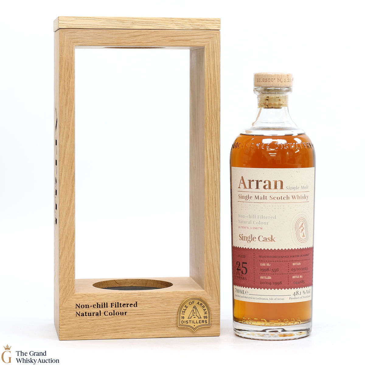 Arran - 25 Year Old Single Sherry Cask #1998/556 UK Exclusive 2023
