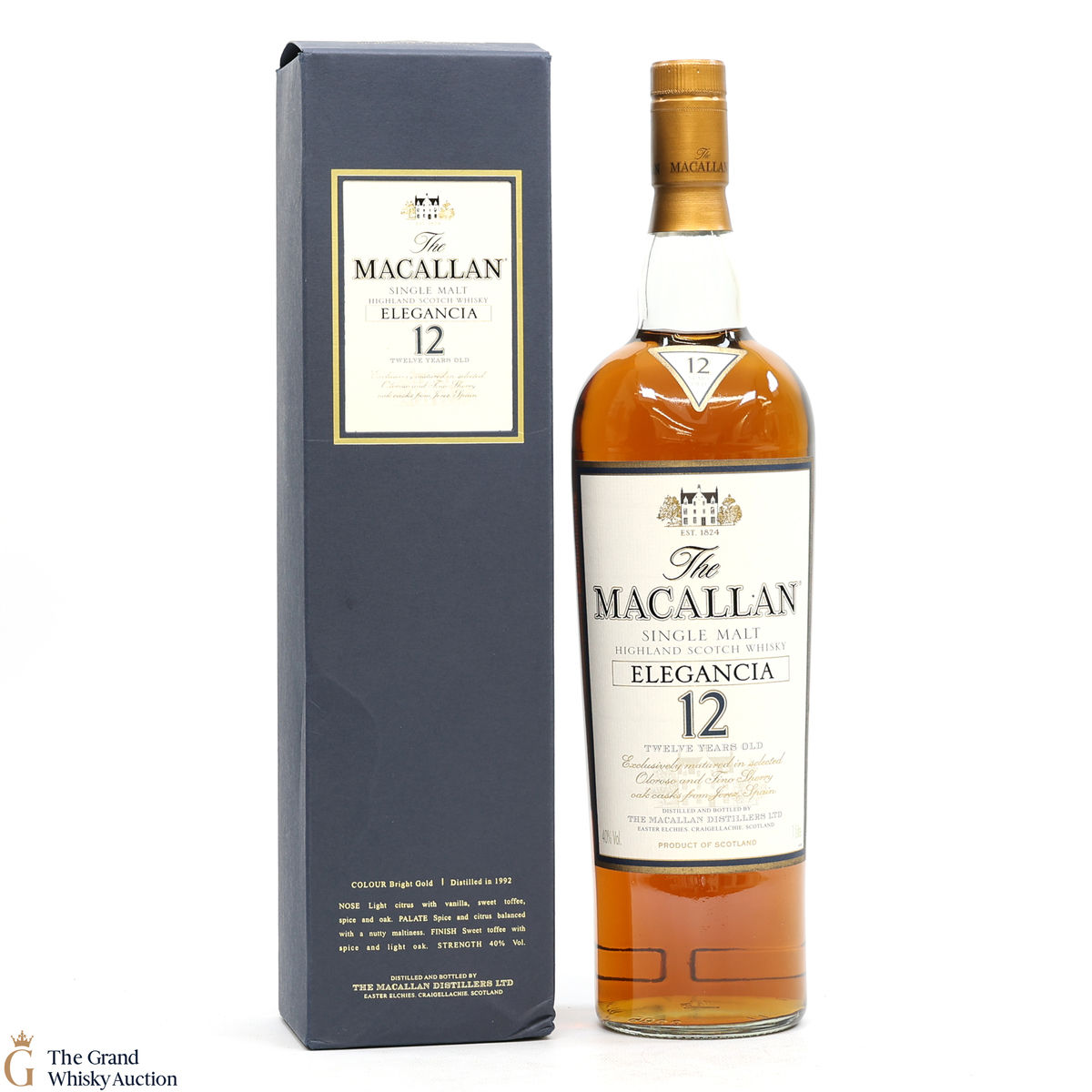 Macallan - 12 Year Old - Elegancia 1L