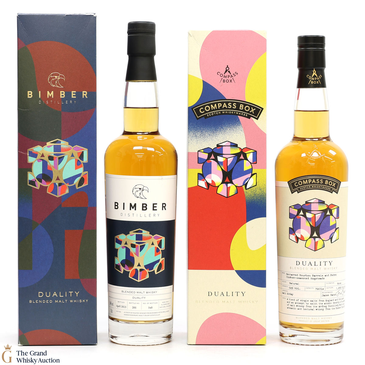 Bimber & Compass Box Duality Blend (2 x 70cl)
