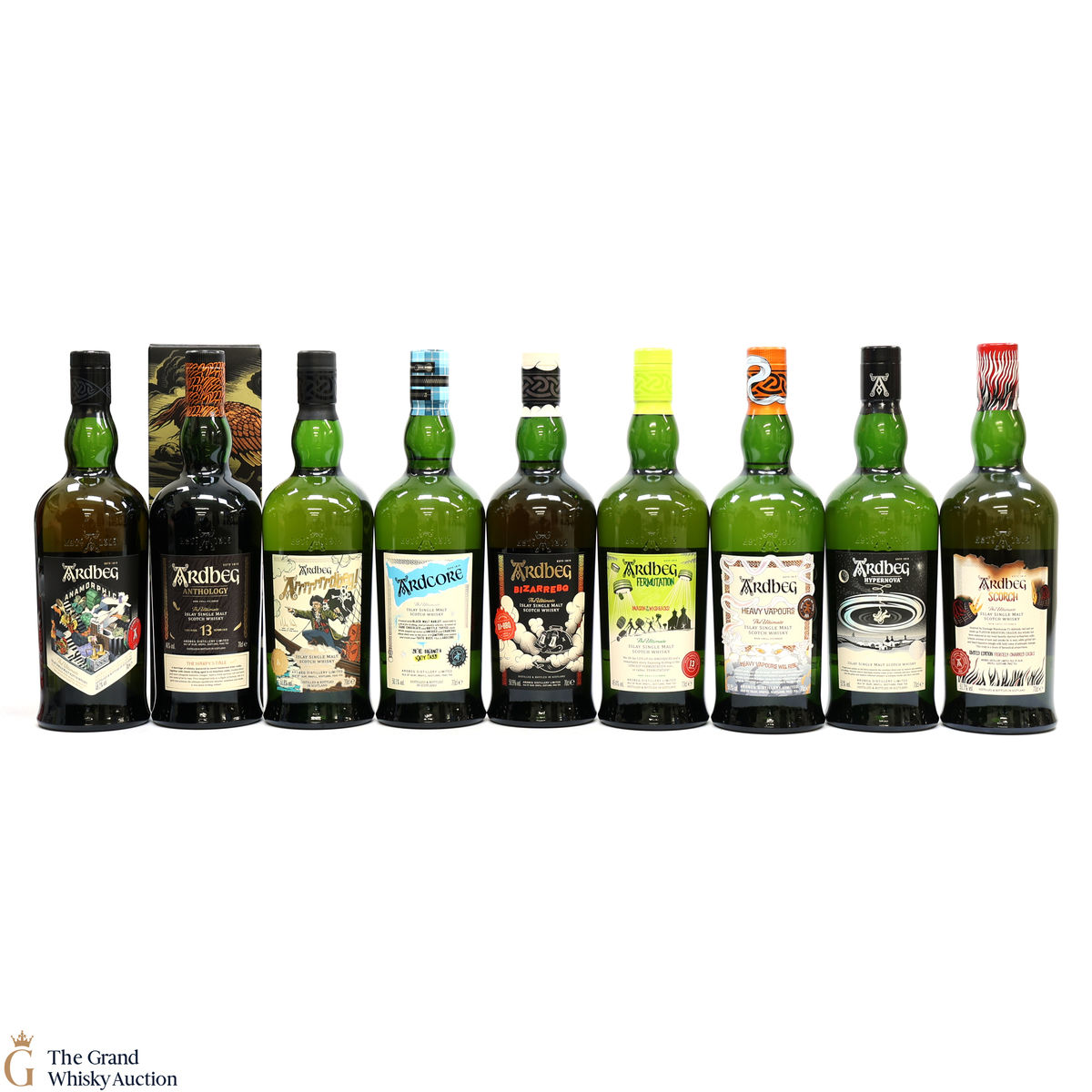 Ardbeg - Limited Edition & Committee Release Collection (9 x 70cl)