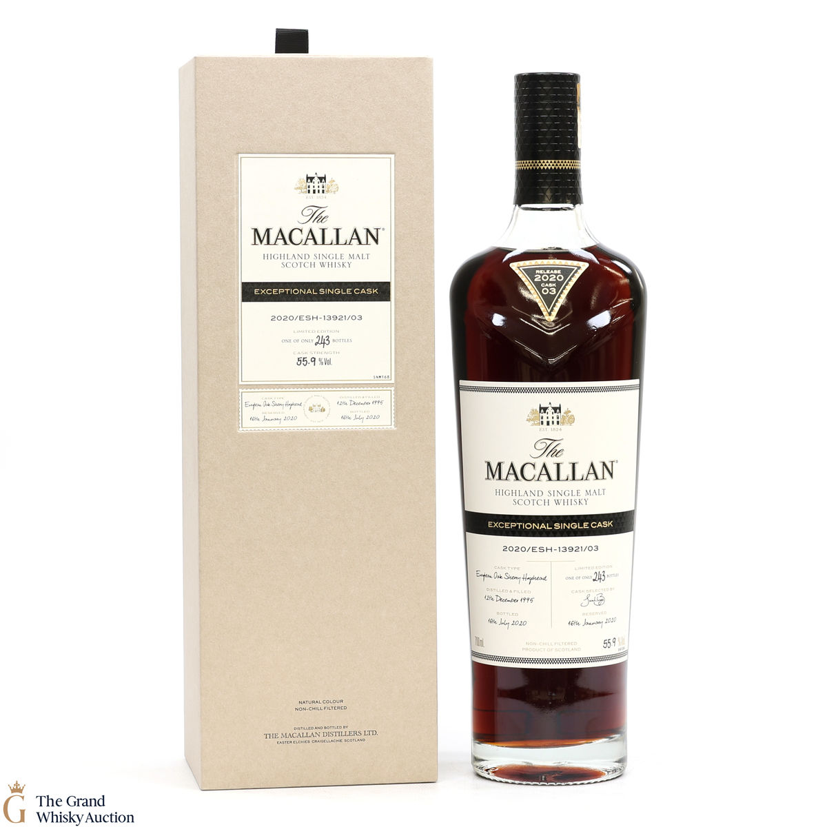 Macallan - 1995 Exceptional Cask #13921/03 2020