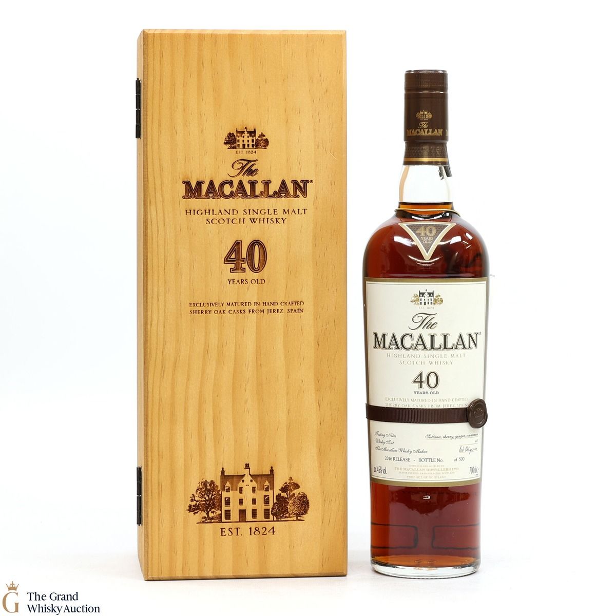 Macallan - 40 Year Old - 2016 Release