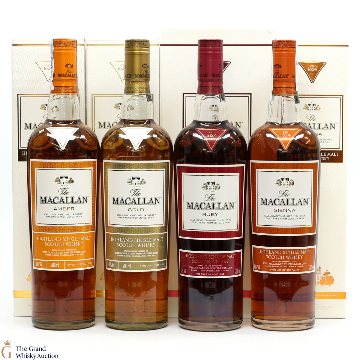 Macallan - The 1824 Series (4 x 70cl)