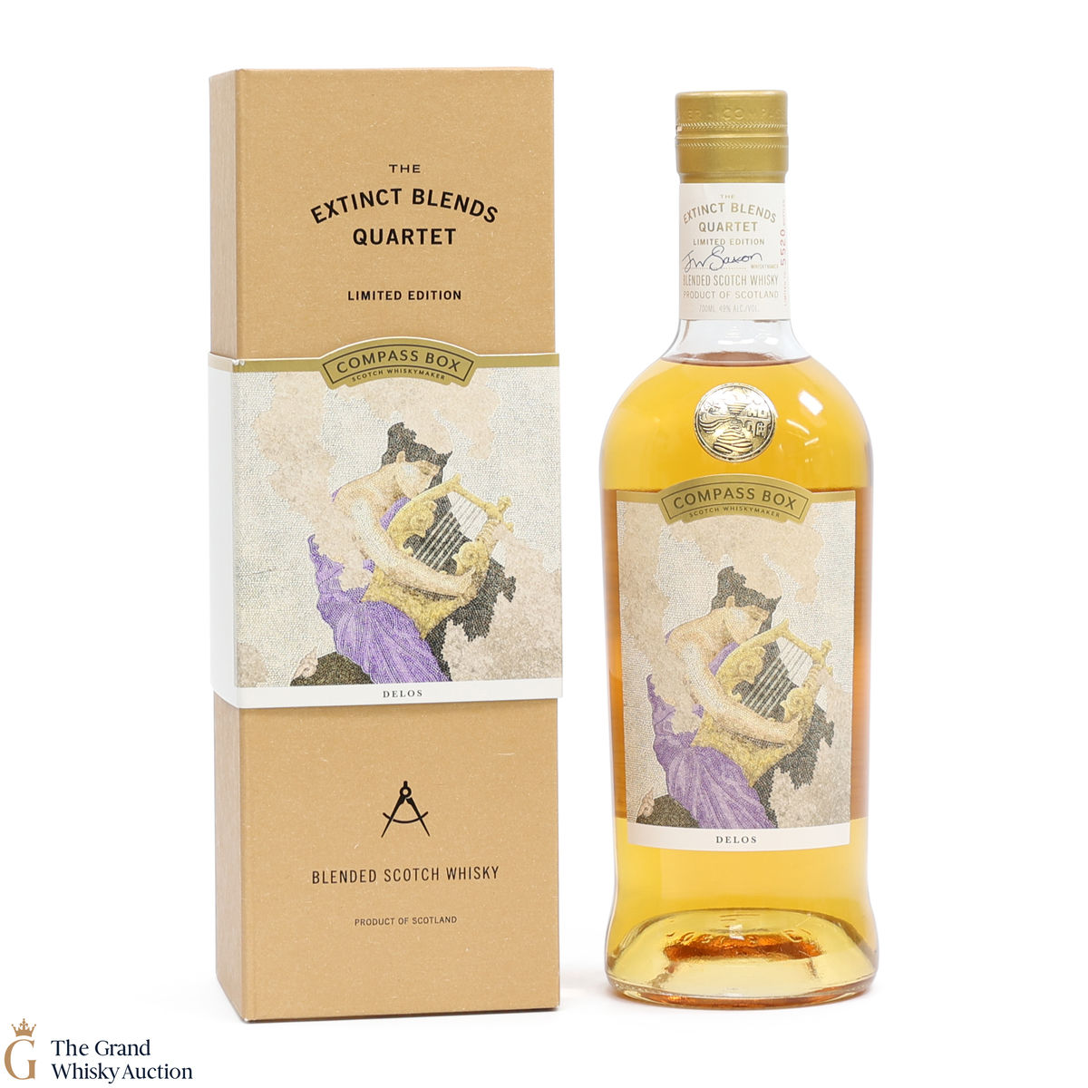 Compass Box - Delos - The Extinct Quartet - Limited Edition