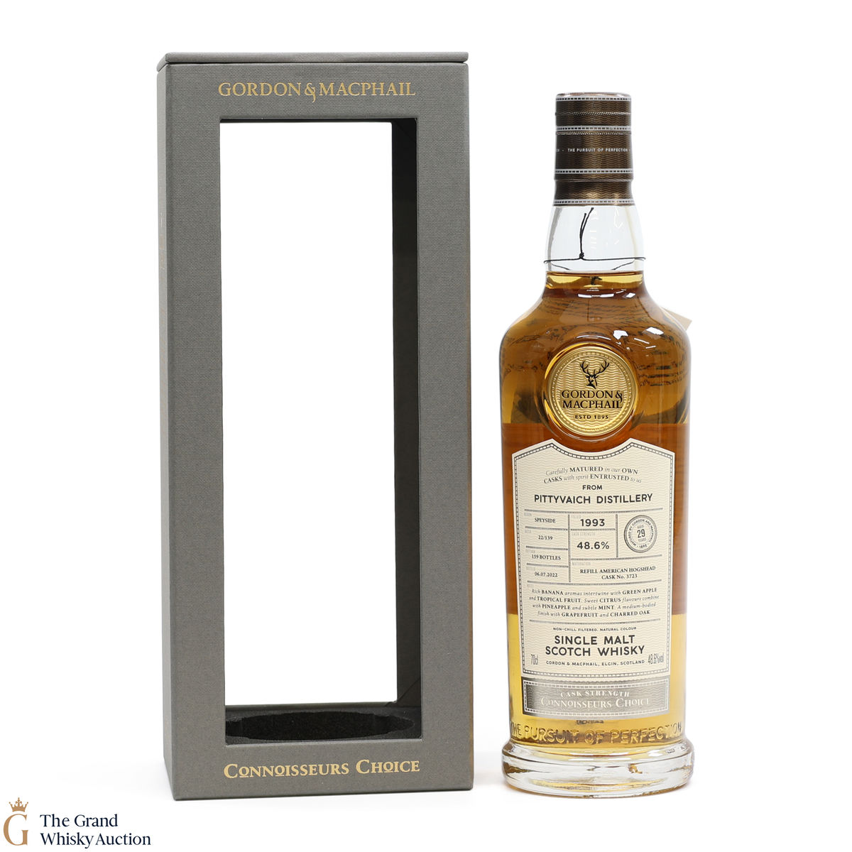 Pittyvaich - 29 Year Old 1993 Batch #22/139 - Gordon & MacPhail Connoisseurs Choice