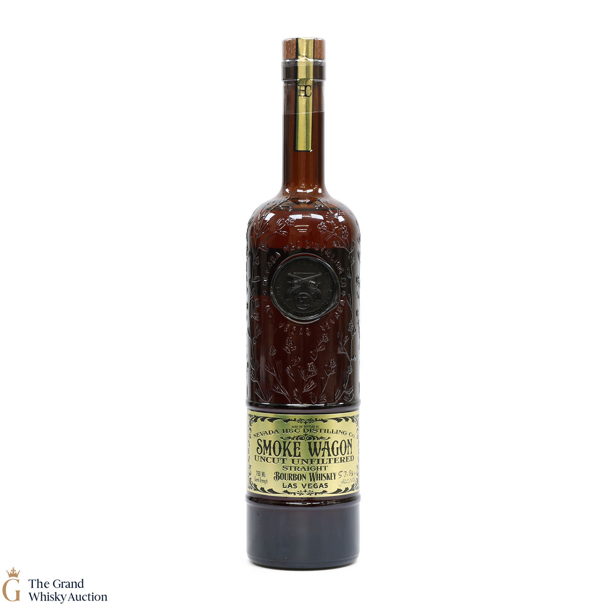 Smoke Wagon - Uncut Unfiltered - Straight Bourbon Batch #141 B (75cl)