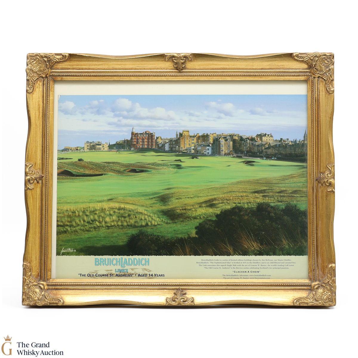 Bruichladdich - The Old Course St. Andrews - Framed Picture