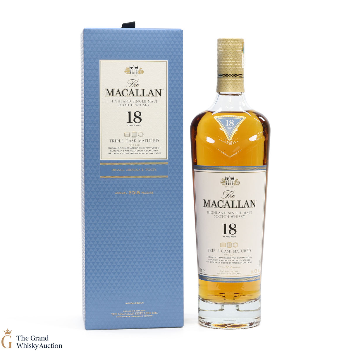 Macallan - 18 Year Old - Triple Cask 2018 (Fine Oak)