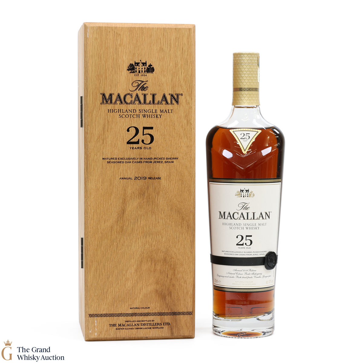 Macallan - 25 Year Old - Sherry Oak - 2019