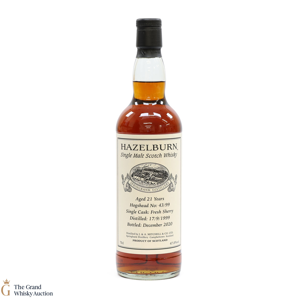 Hazelburn - 21 Year Old 1999 - Fresh Sherry Single Cask #43/99