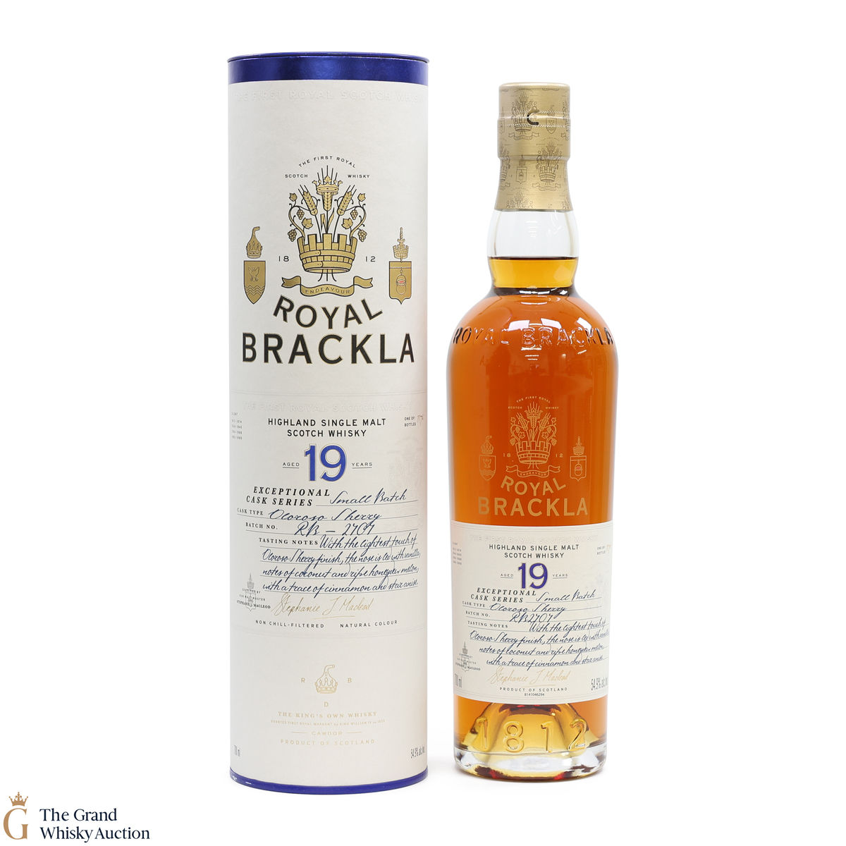 Royal Brackla - 19 Year Old - Oloroso Sherry - Exceptional Cask Series