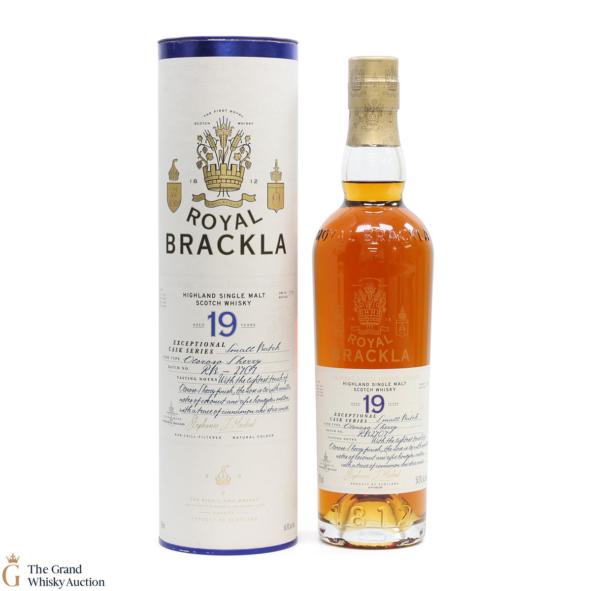 Royal Brackla - 19 Year Old - Oloroso Sherry - Exceptional Cask Series