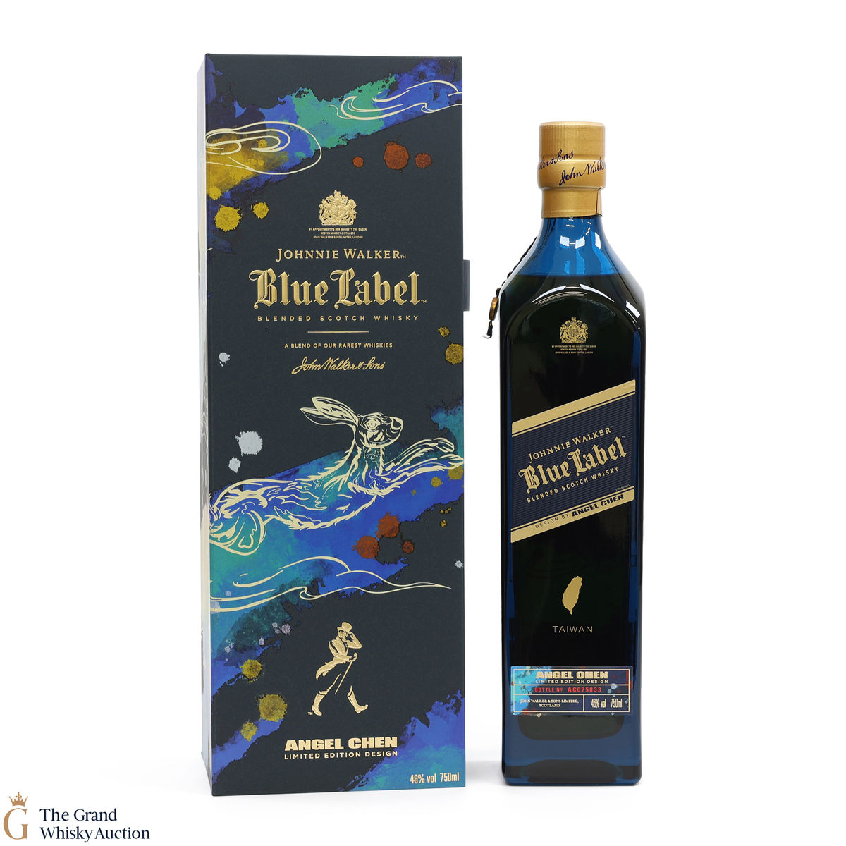 Johnnie Walker - Blue Label - Year Of The Rabbit 2023 - Angel Chen Limited Edition Design (75cl)