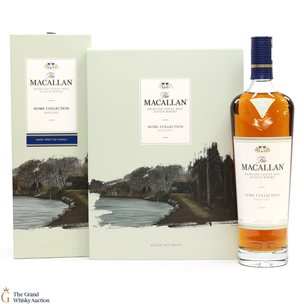 Macallan - Home Collection - River Spey (1x70cl) & Giclee Art Prints