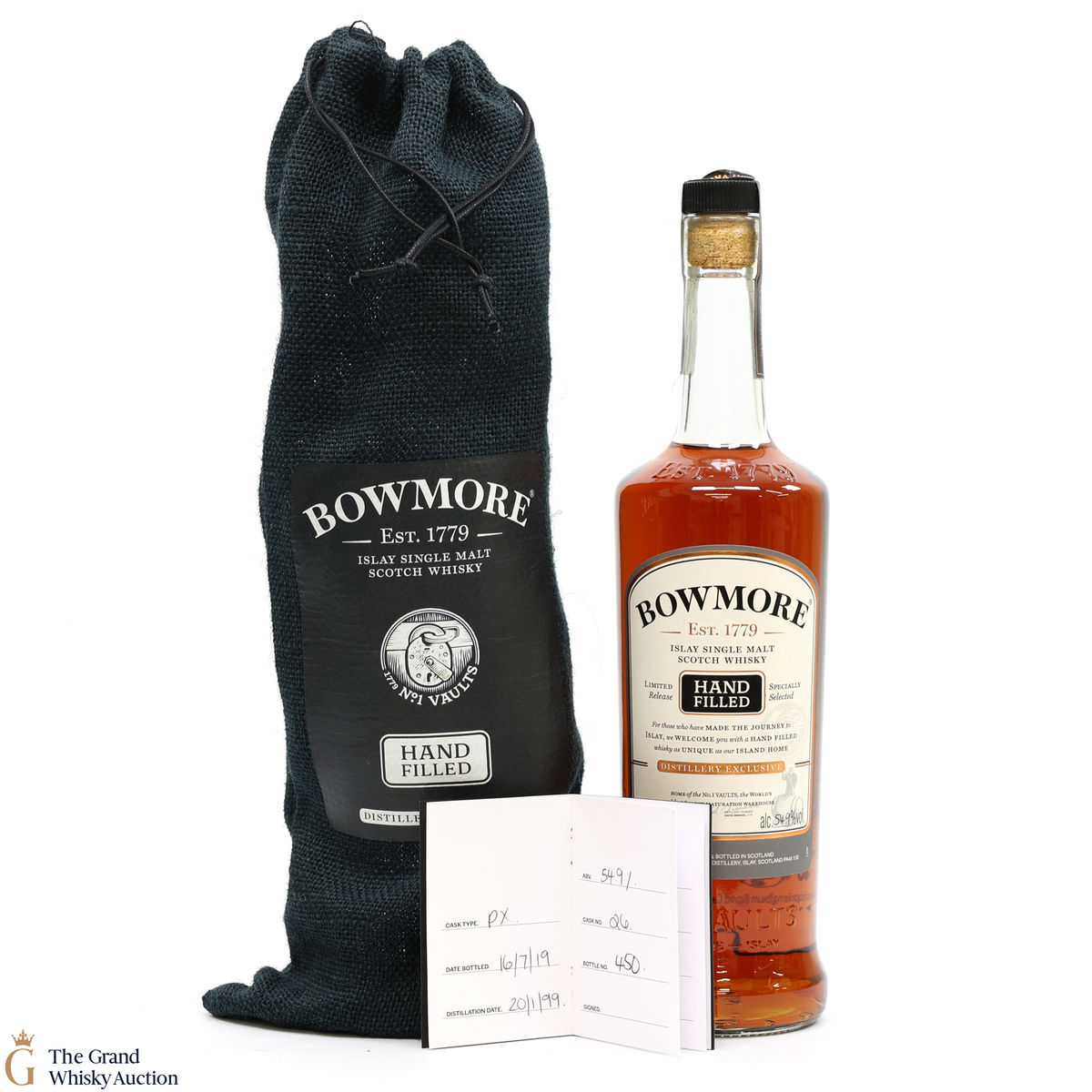 Bowmore - 20 Year Old - 2019 Hand Fill - PX Cask #26