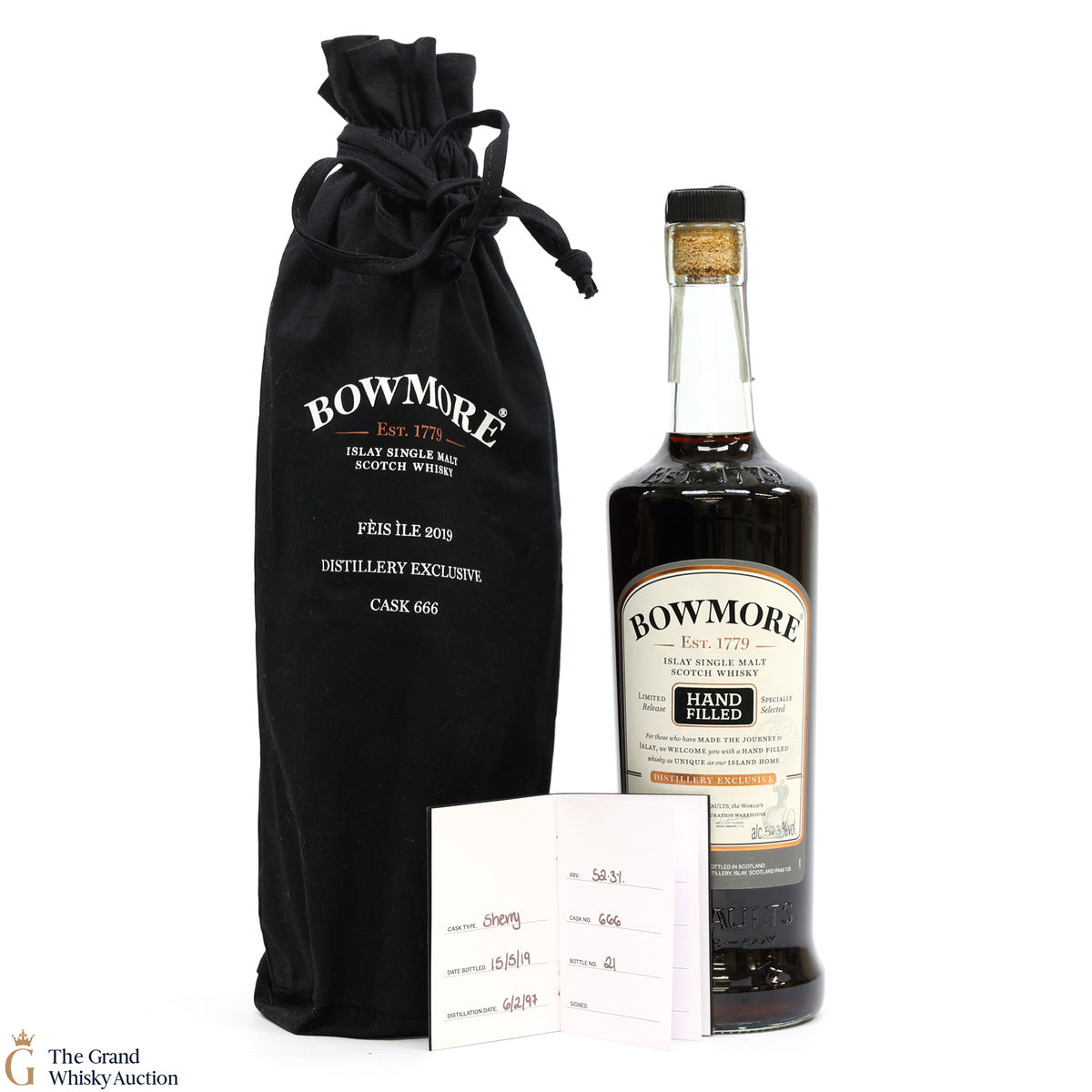 Bowmore - 1997 - 22 Year Old - Devil's Cask #666 - Hand Filled - Feis Ile 2019