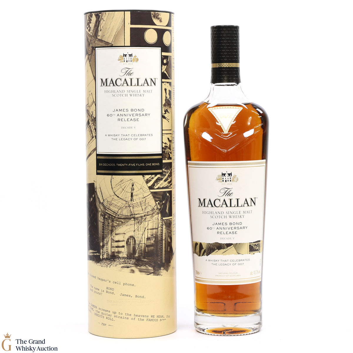 Macallan - James Bond 60th Anniversary - Decade V