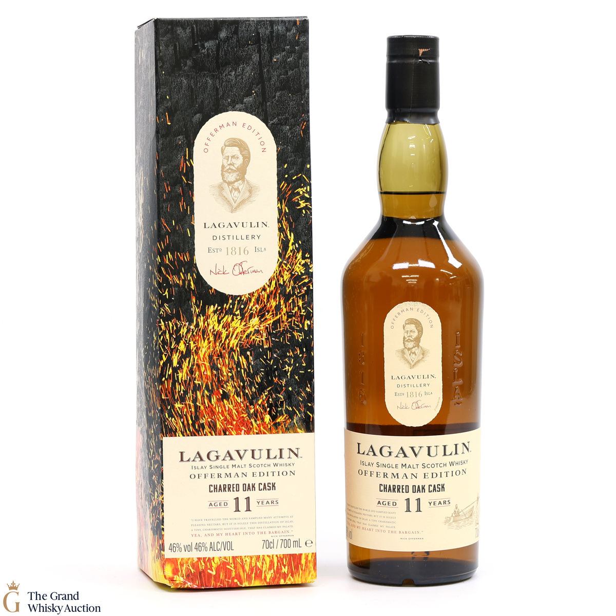 Lagavulin - 11 Year Old - Offerman Edition - Charred Oak Cask 