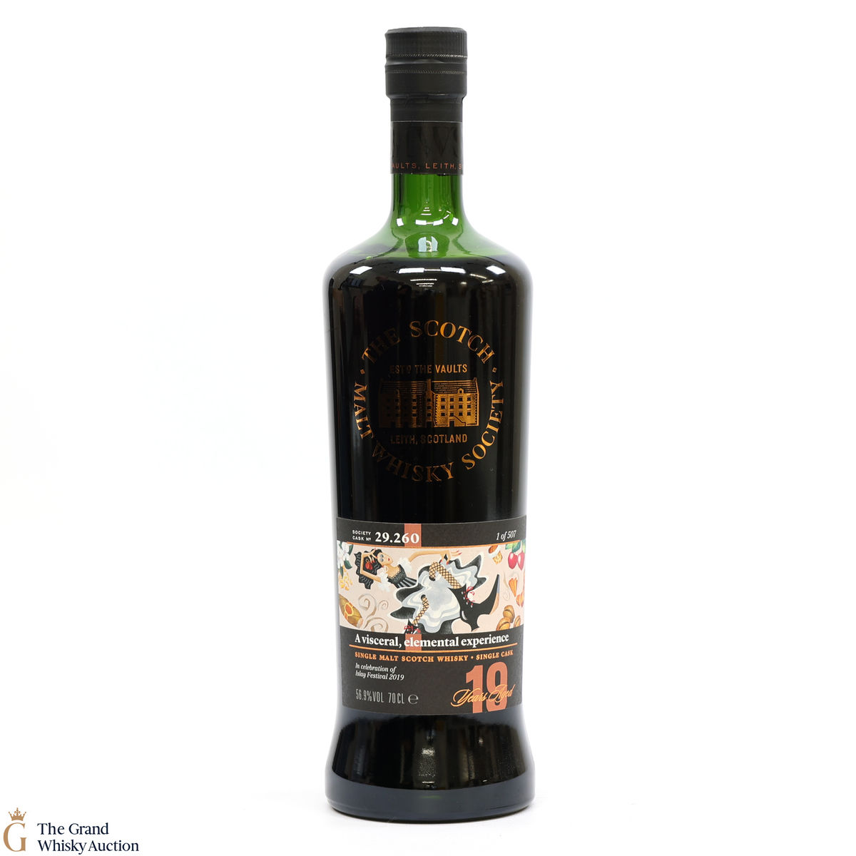 Laphroaig - 19 Year Old - SMWS 29.260 Feis Ile 2019 - A Visceral, Element Experience