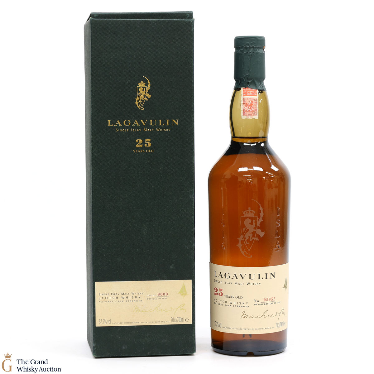 Lagavulin - 25 Year Old  - 2002 Release Cask Strength 57.2%
