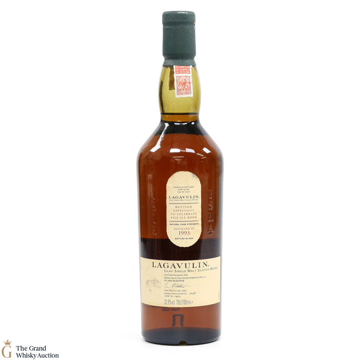 Lagavulin - 1993 Single Cask #1403 Feis Ile 2008