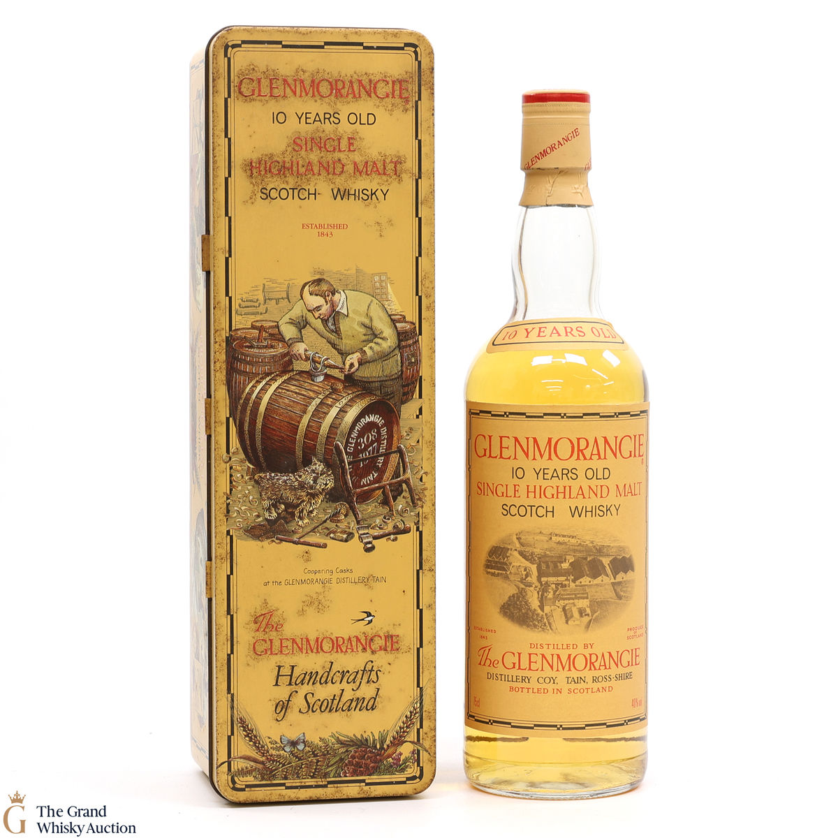 Glenmorangie - 10 Year Old Handcrafts of Scotland Tin​ 75cl