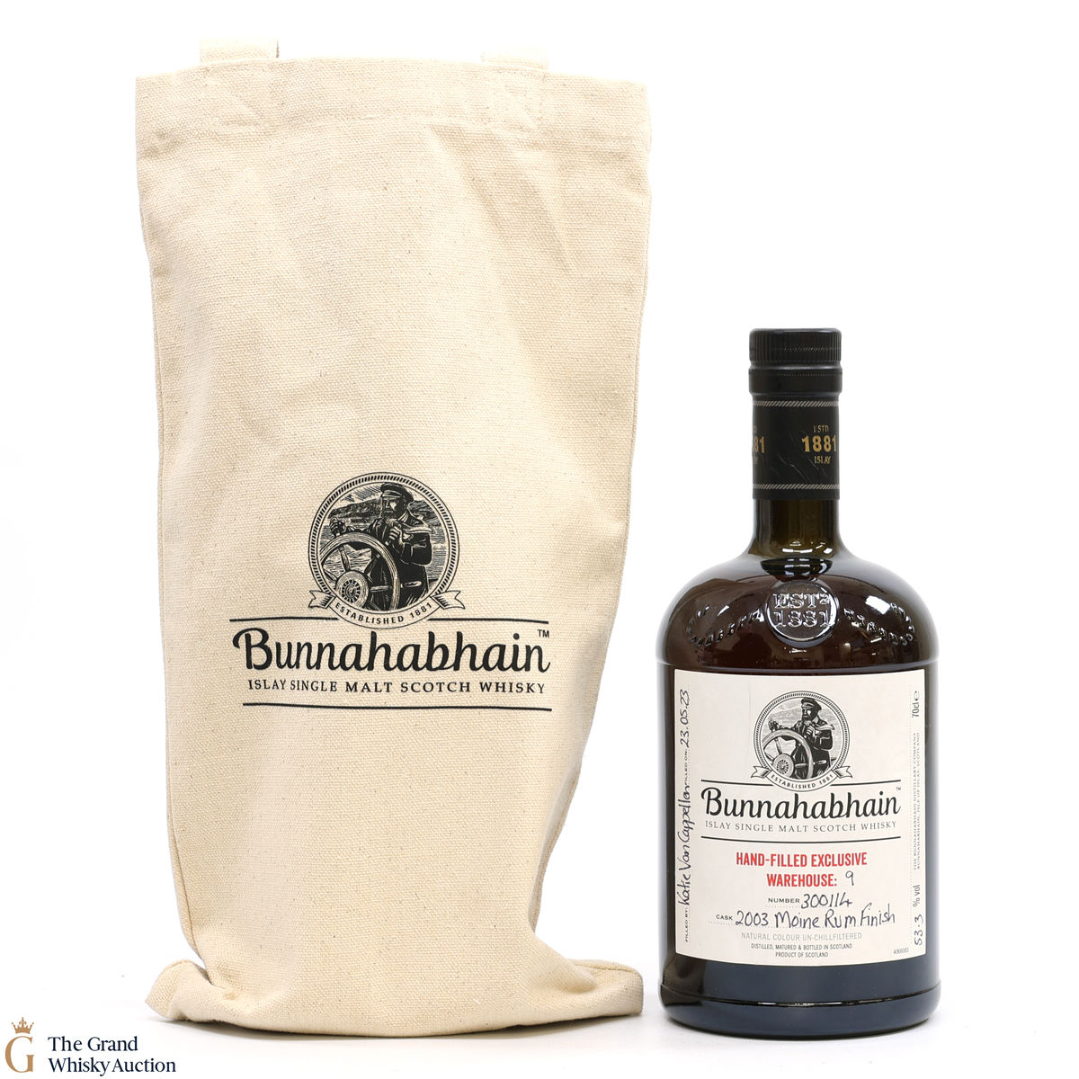 Bunnahabhain - 2003 Moine Rum Finish - Hand Fill 2023