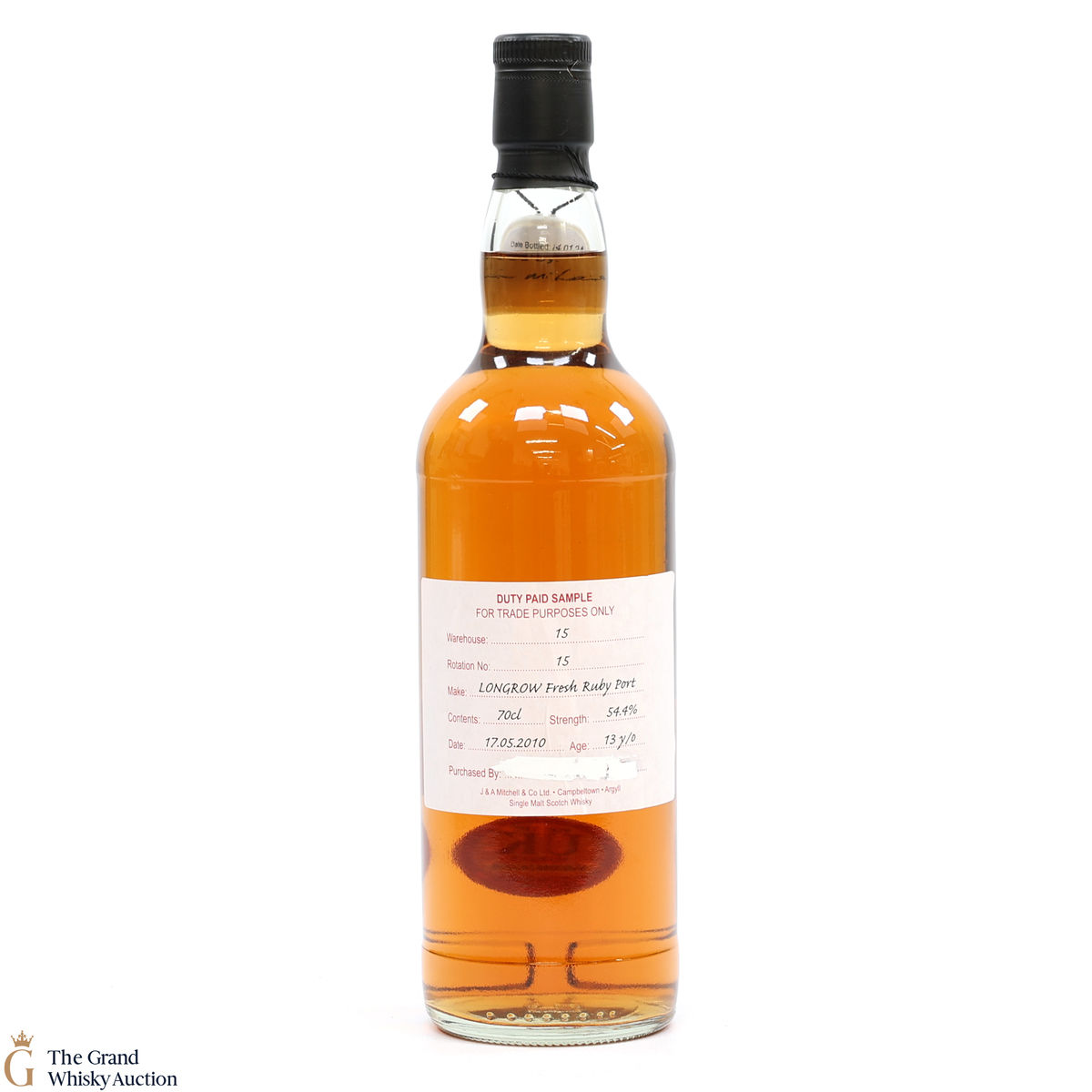 Longrow - 13 Year Old 2010 Fresh Ruby Port - Duty Paid Sample 54.4%