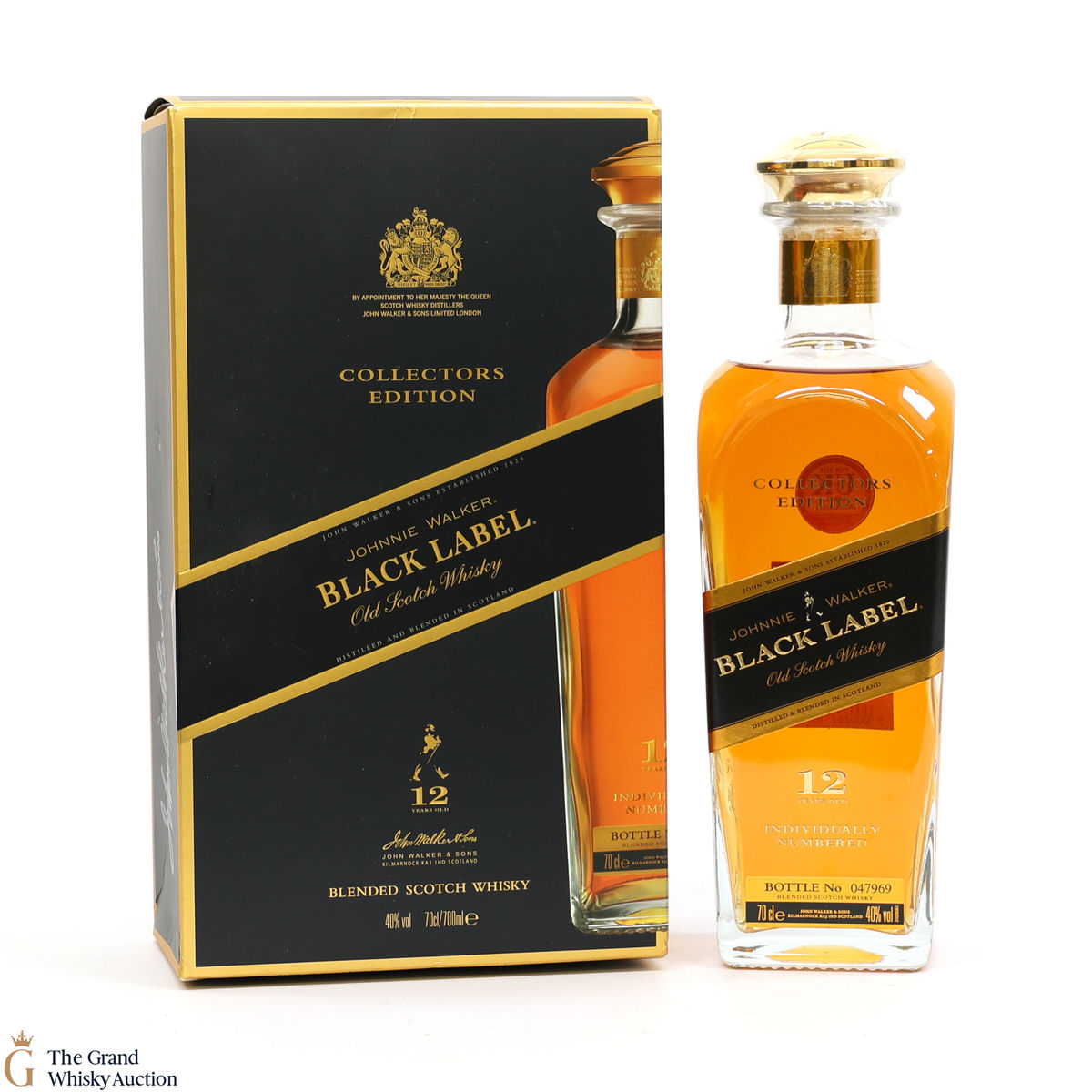 Johnnie Walker - 12 Year Old - Black Label - Collectors Edition