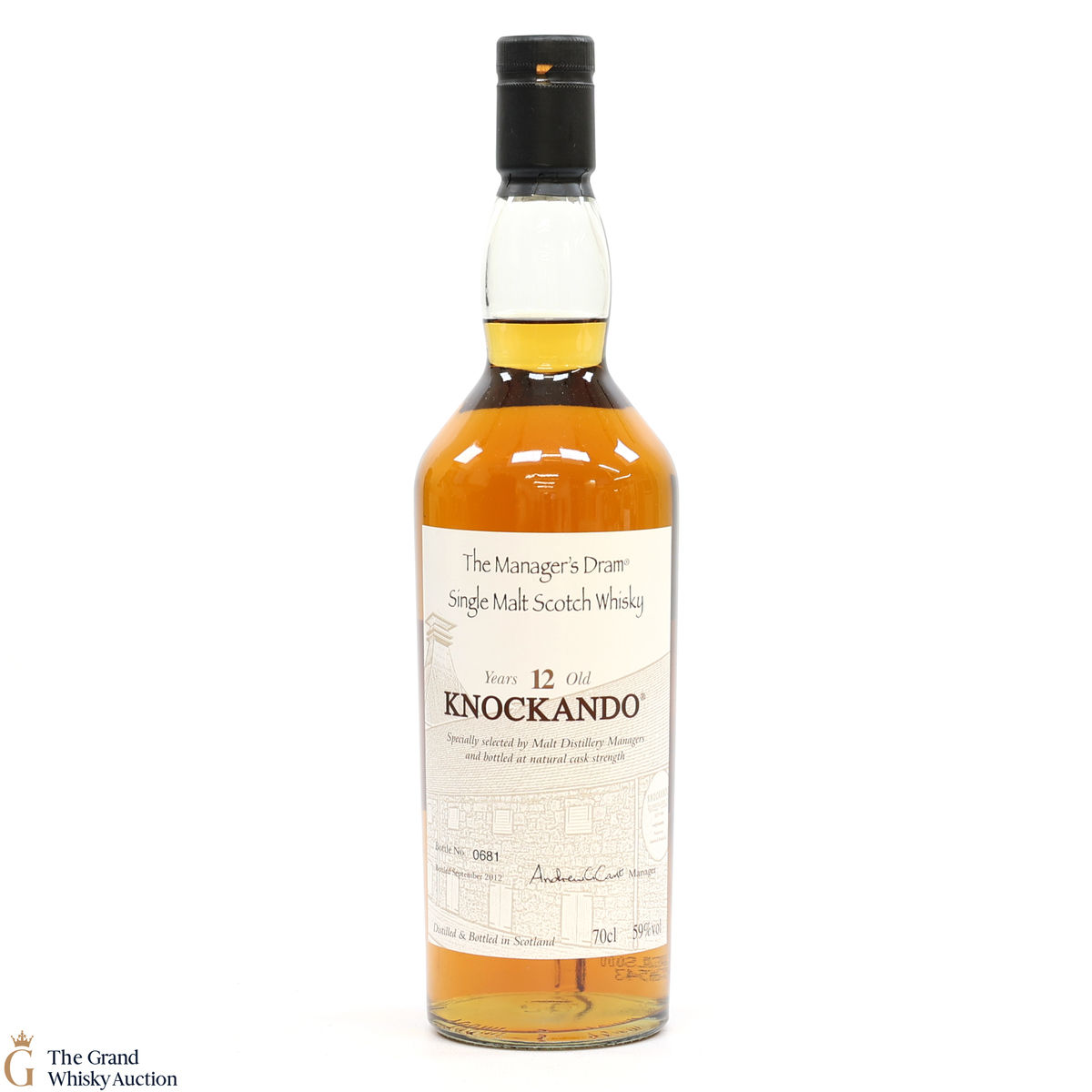 Knockando - 12 Year Old - Manager's Dram 2012