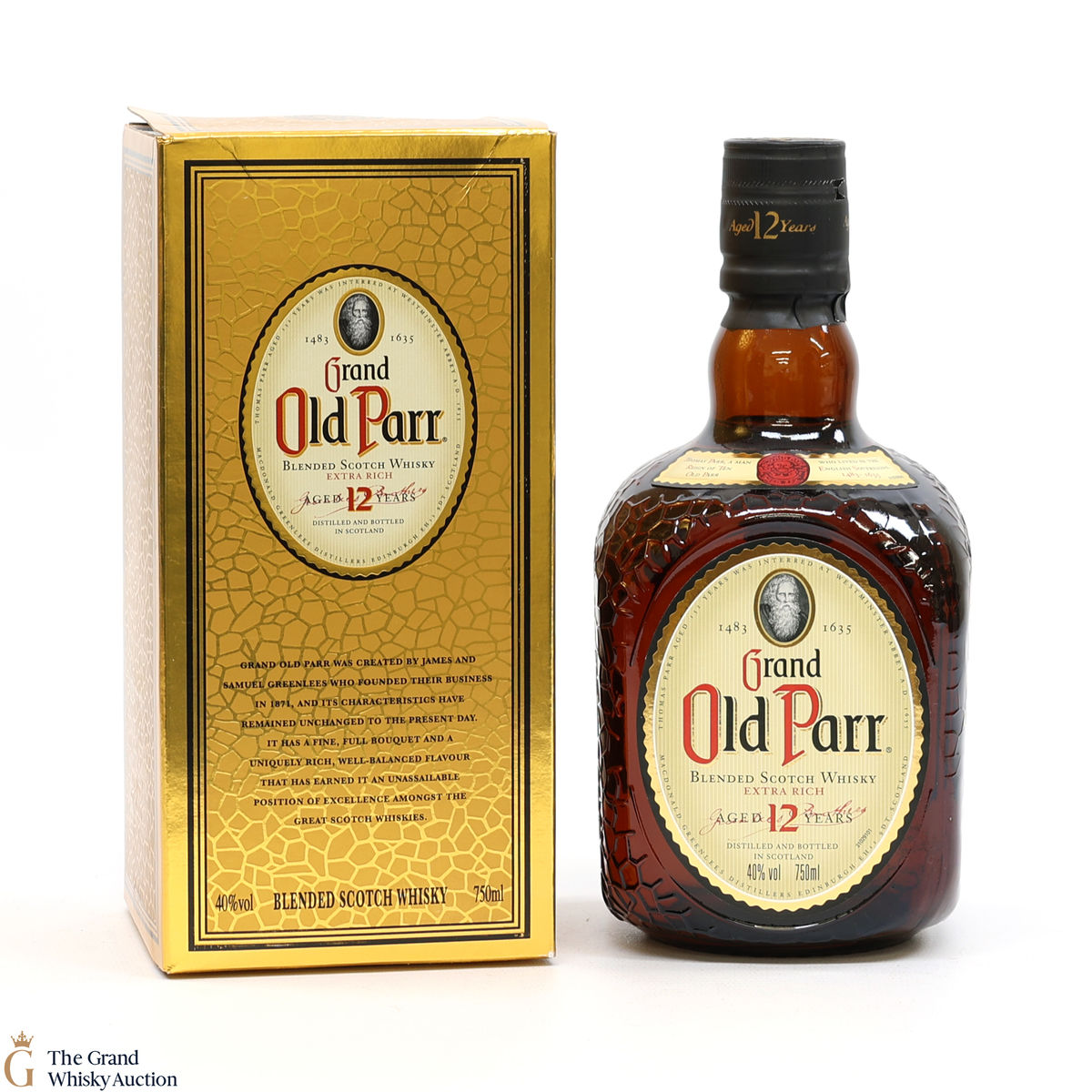Grand Old Parr - 12 Year Old (75cl)