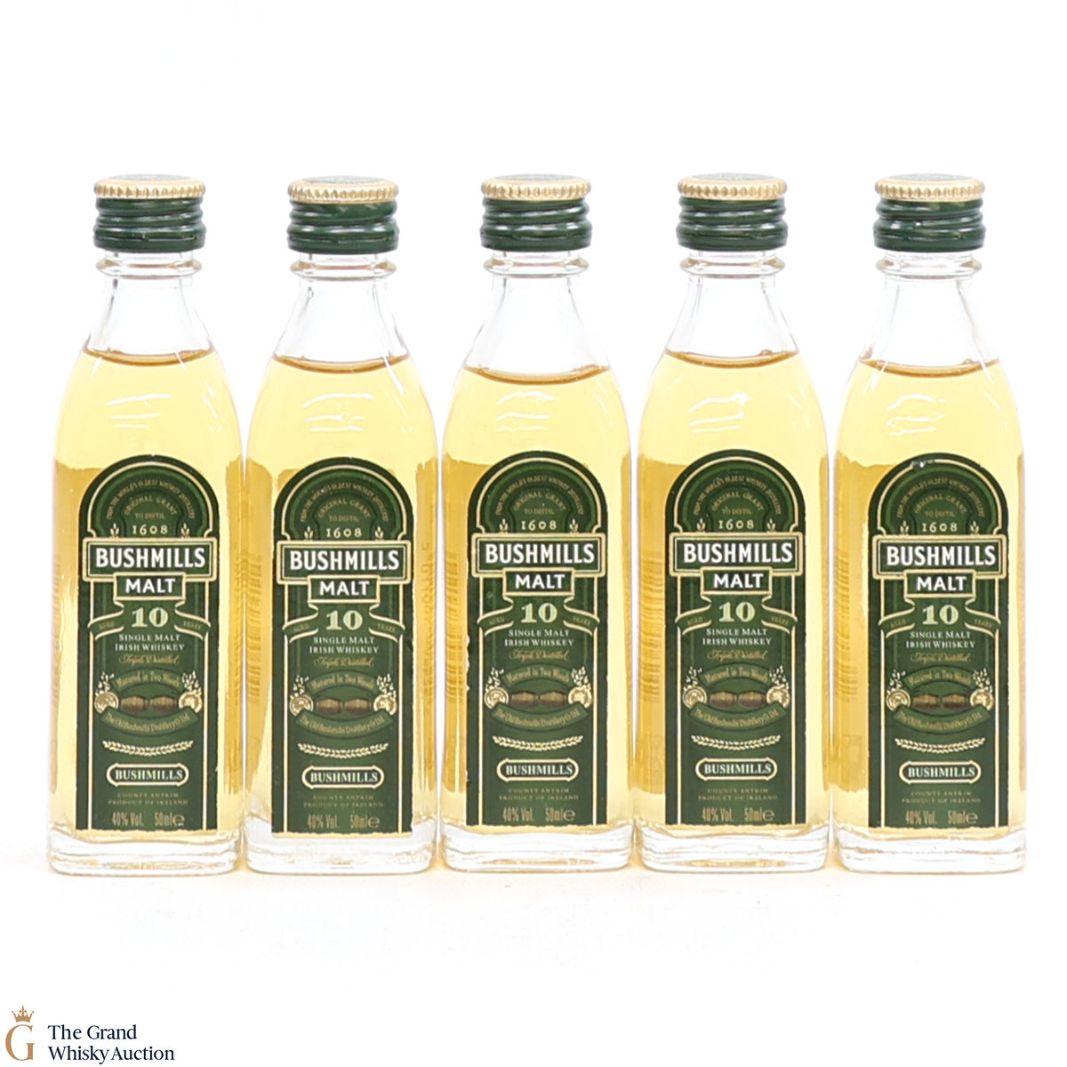 Bushmills - 10 Year Old (5 x 5cl)