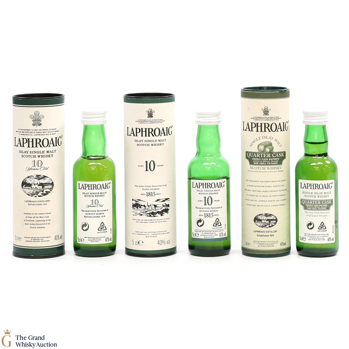 Laphroaig Minis - 3 x 5cl 