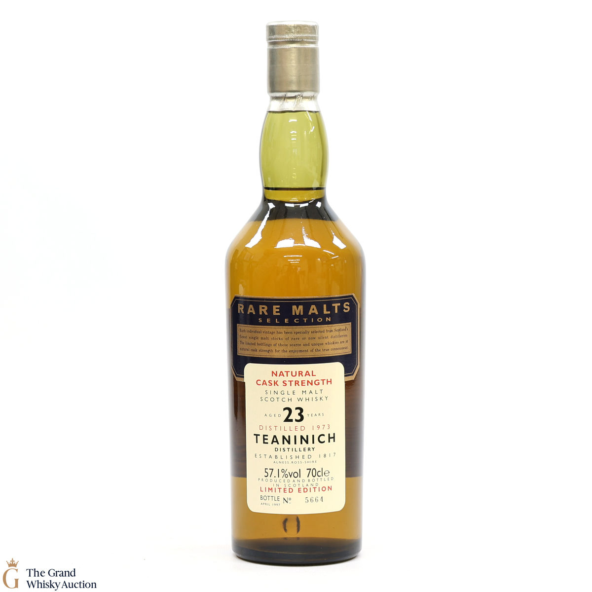 Teaninich -  23 Year Old - 1973 Rare Malts 57.1%
