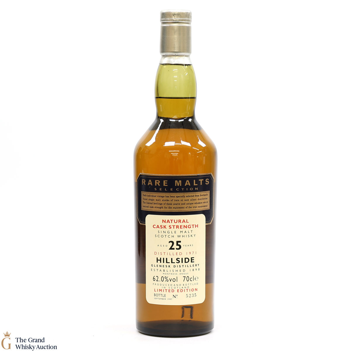Hillside - 25 Year Old 1971 - Rare Malts 62%