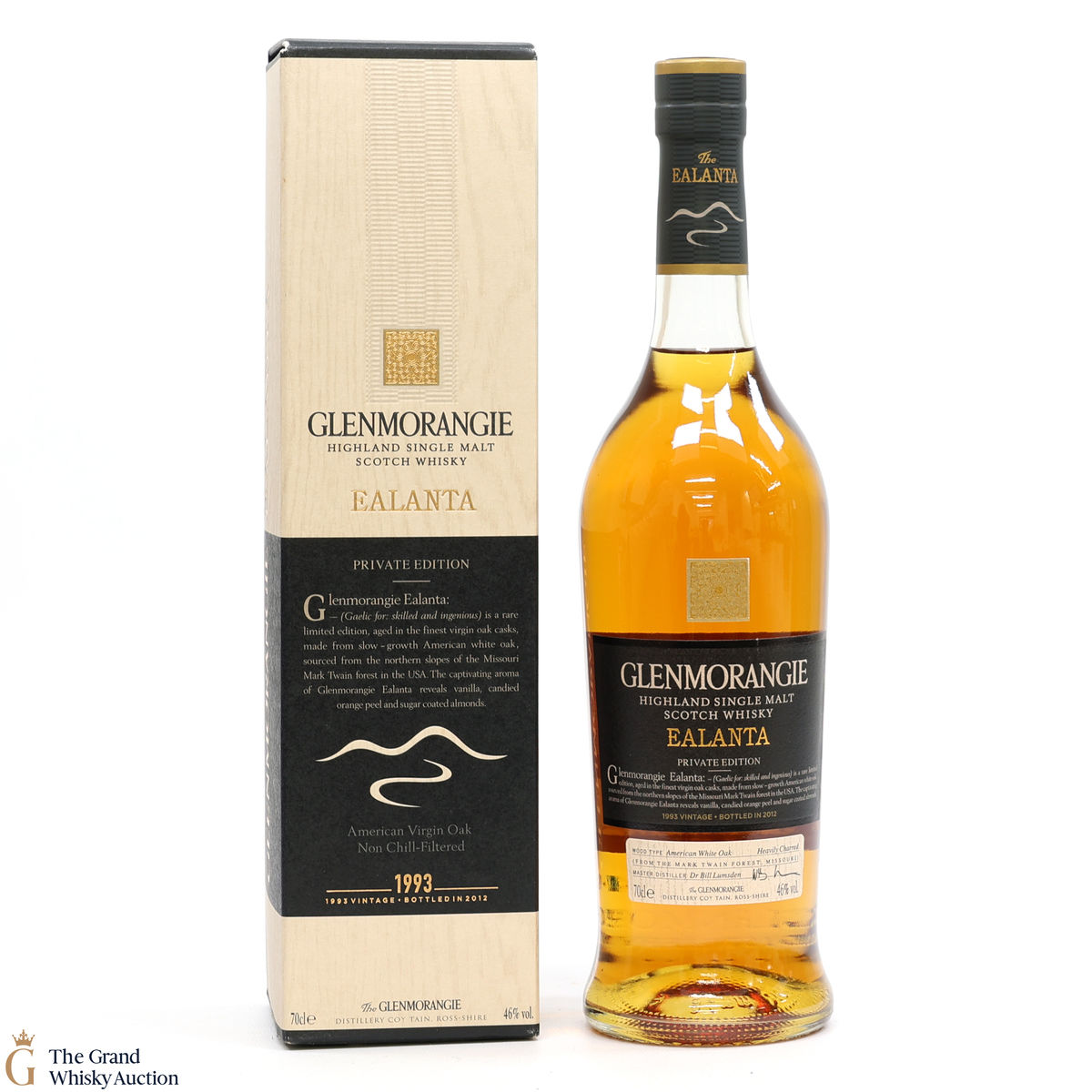 Glenmorangie - Ealanta (1993) - Private Edition