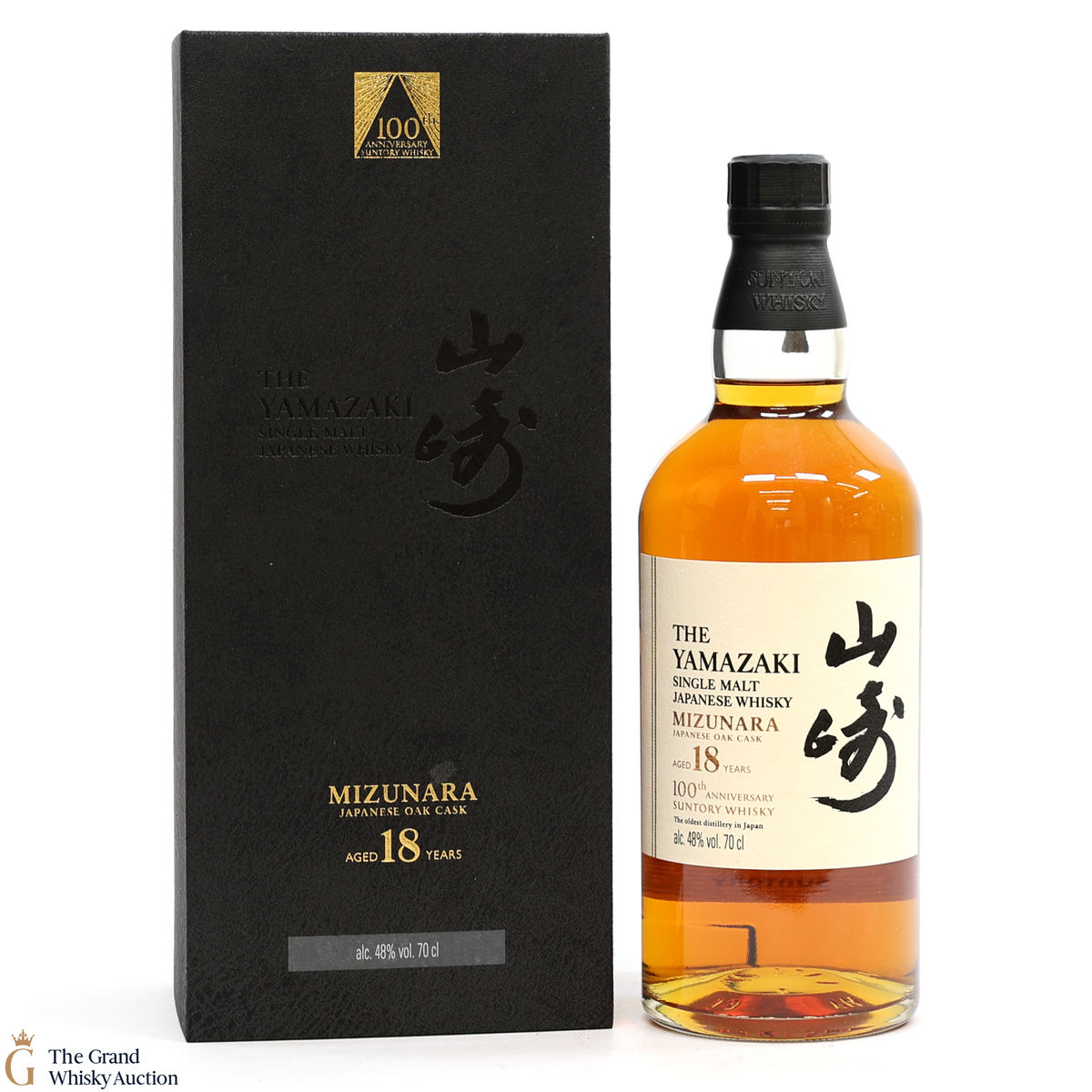 Yamazaki - 18 Year Old - Mizunara Cask - 100th Anniversary of Suntory Whisky