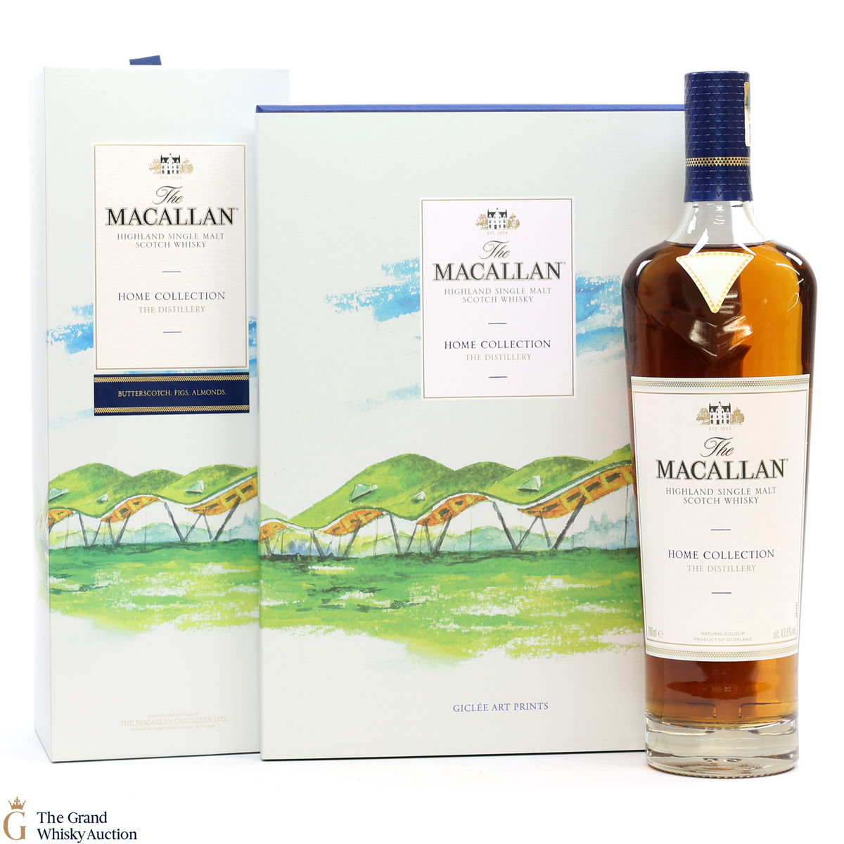 Macallan - Home Collection - The Distillery (1x70cl) & Giclee Art Prints
