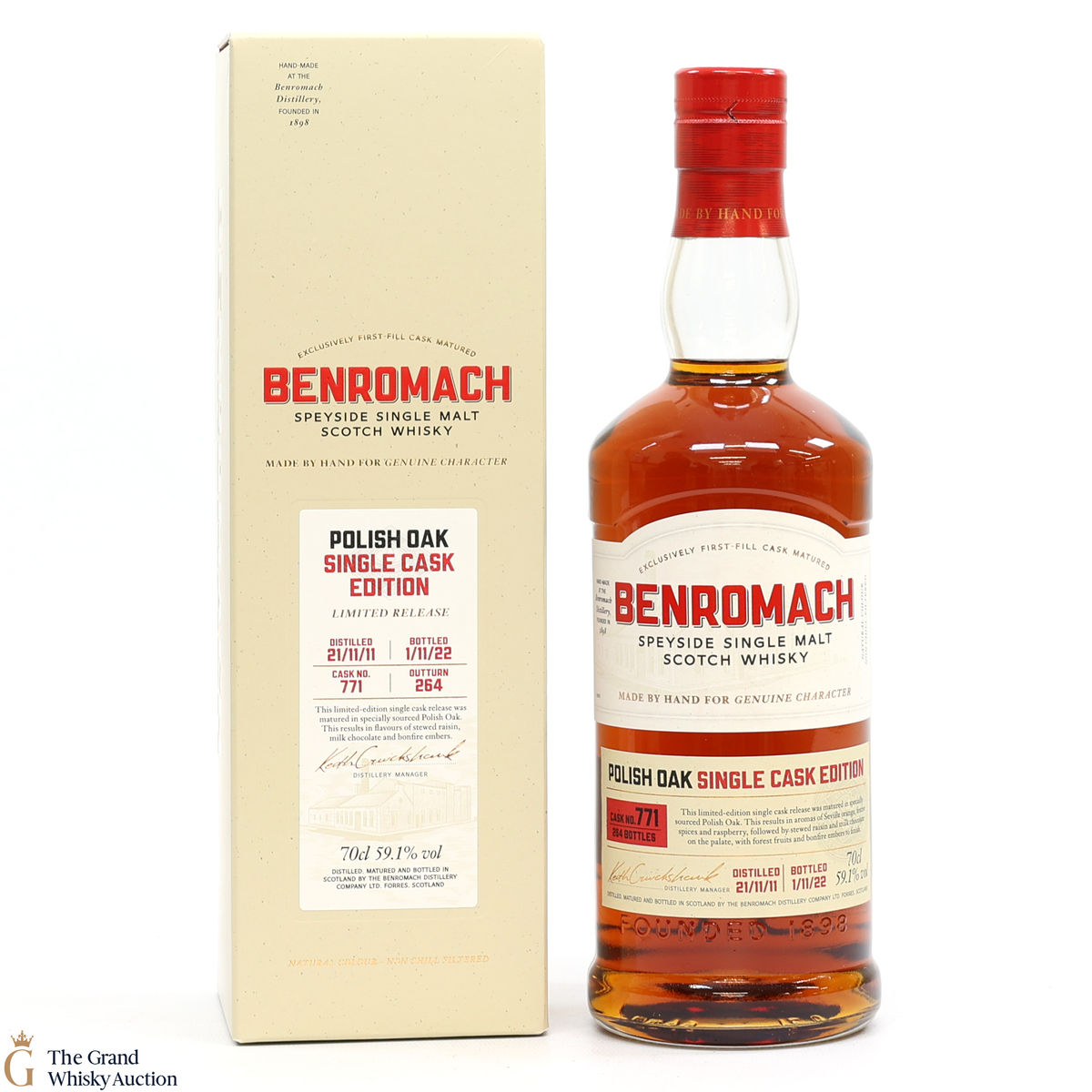 Benromach - 2011 Single Cask #771 - Polish Oak