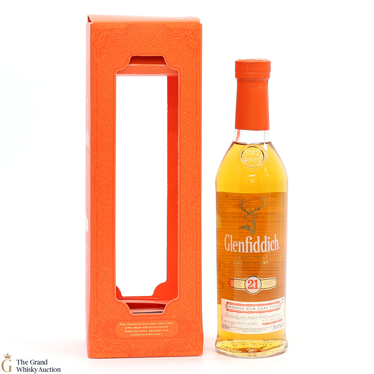 Glenfiddich - 21 Year Old - Gran Reserva Rum Cask -  20cl