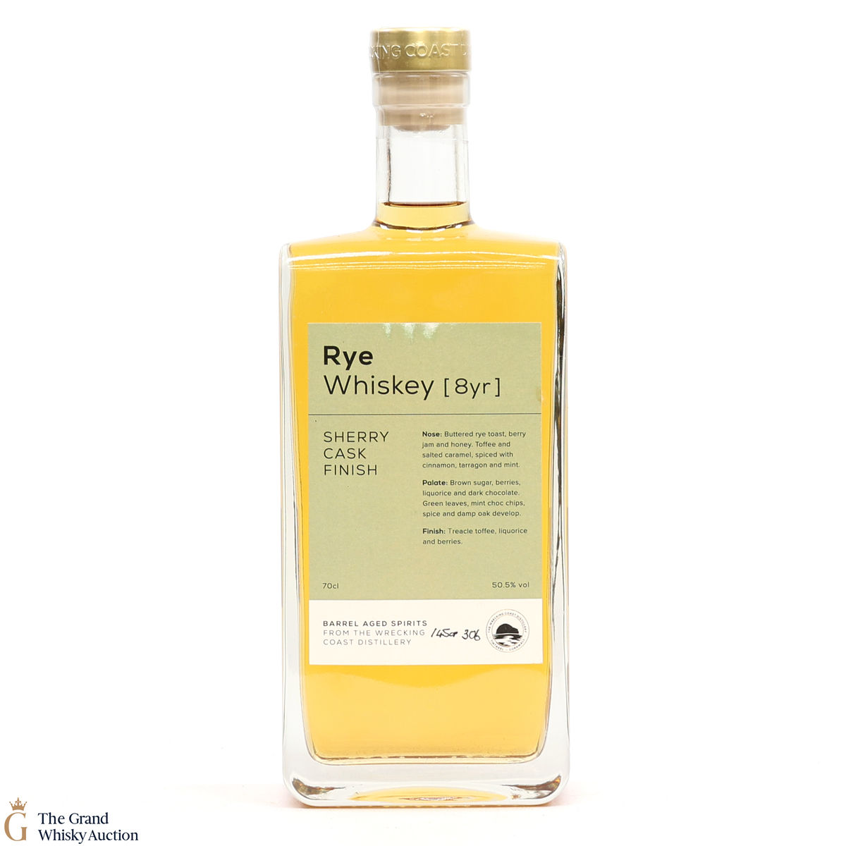 Wrecking Coast - 8 Year Old Sherry Cask Finish - Rye Whiskey