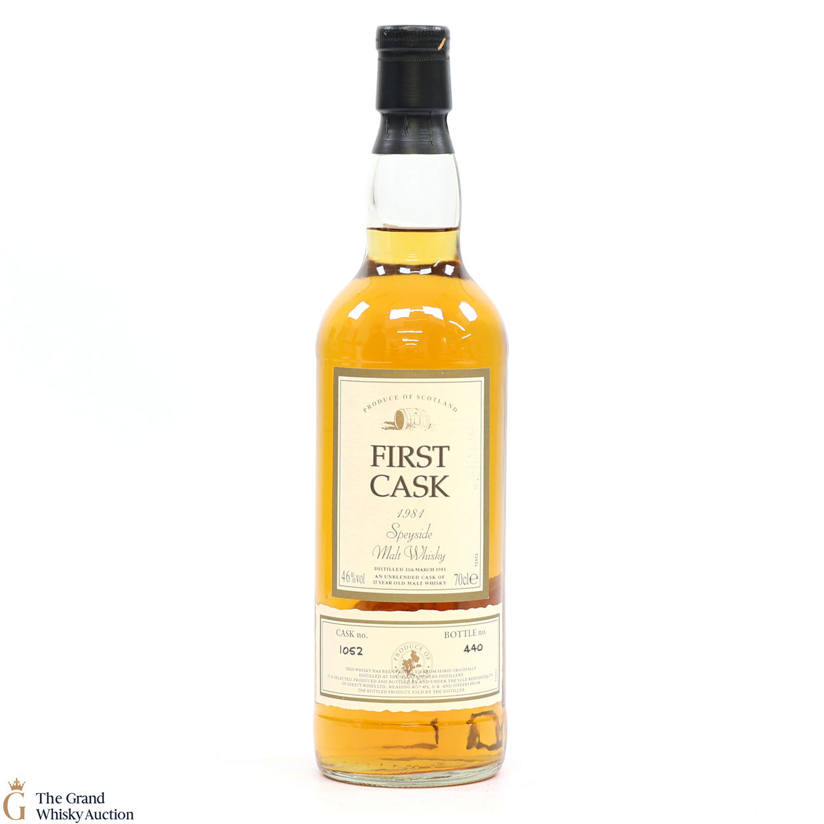 Glentauchers - 25 Year Old 1981 - First Cask #1052