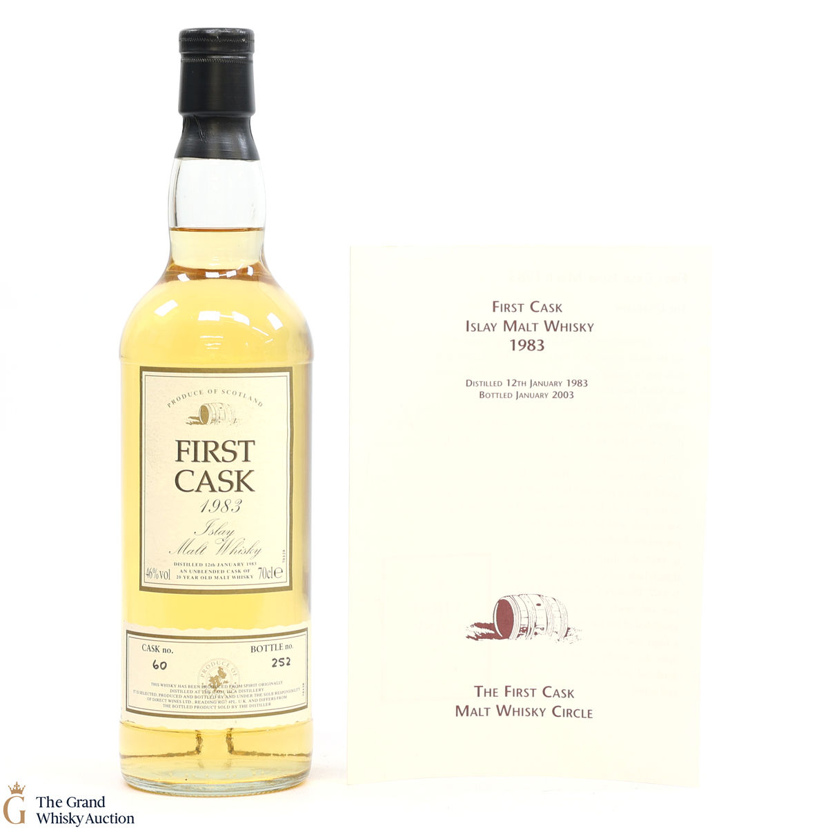 Caol Ila - 20 Year Old 1983 - First Cask #60